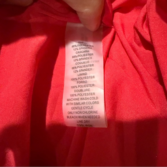 Vince Camuto Vibrant Pink Mini Dress Womens Size 12 - Picture 5 of 7